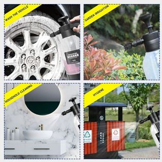 Bình tạo bọt tuyết cầm tay tiện dụng 3 chế độ phun rửa xe hơi chuyên dụng loại 2 lít - bình xịt tưới cây Kim Huệ Yêu Xe