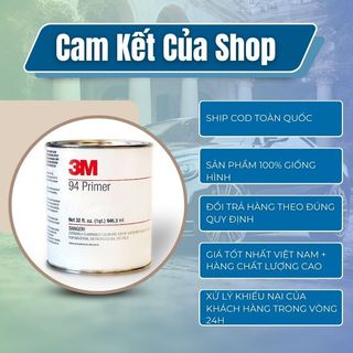 Lọ trợ tăng dính Primer94 siêu to loại 1 lít chính hãng 3m - siêu dính - siêu chắc keo mồi Kim Huệ - Yêu Xe