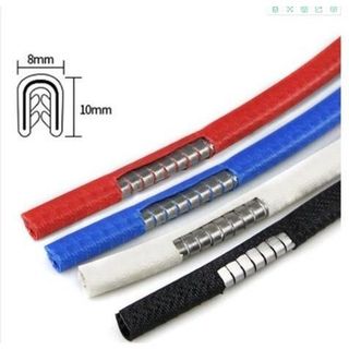 1 Mét Nẹp viền cửa chữ u lõi thép - gioăng cao su chữ u chống rung chống ồn chống va đập cao cấp- Kim Huệ Yêu Xe4 màu