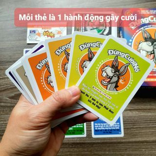 Board game-Đừng cười nó-Foxi-trò chơi hay-hài hước-đấu trí đội nhóm-kết nối thành viên-giá rẻ