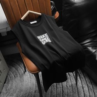 Áo thun sát nách Make, áo tanktop cotton, áo sát nách cotton giá xưởng