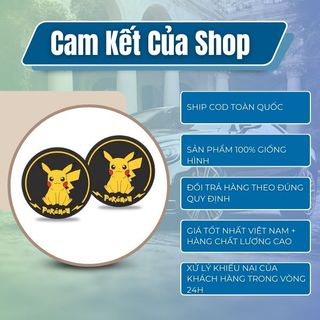 Miếng lót ly ô tô -Lót ly xe hơi nhân vật hoạt hình - Để lót cốc cao su cách nhiệt cực tốt Kim Huệ - Yêu Xe
