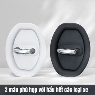 Combo 4 Miếng Đệm Chống Sốc Cho Cửa Khoá ô Tô Chống Han Rỉ Hiệu Quả Chất Liệu Silicon Kim Huệ Yêu Xe