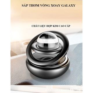 Sáp thơm ô tô vòng xoay Galaxy, nước hoa ô tô cao cấp, trang trí taplo ô tô, sử dụng năng lượng Kim Huệ - Yêu Xe