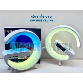 G63 Loa Thông Minh Đèn Thông Minh Máy Âm Thanh Loa Không Dây Sạc Điện Thoại & Báo ĐộngClock RGB