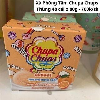 Xà Phòng Tắm Chupa Chups 80gr (Thùng 48 Cái)