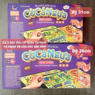 Cờ cá ngựa đại chiến-Foxi-Boardgame-mới lạ-độc đáo-chơi phiêu lưu-quà tặng cho bé-kết nối gia đình