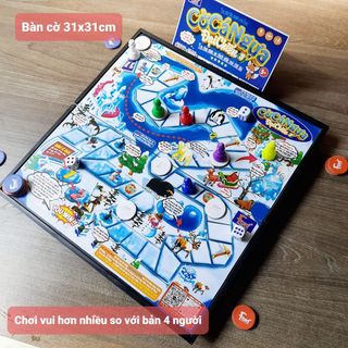 Cờ cá ngựa đại chiến-Foxi-Boardgame-mới lạ-độc đáo-chơi phiêu lưu-quà tặng cho bé-kết nối gia đình