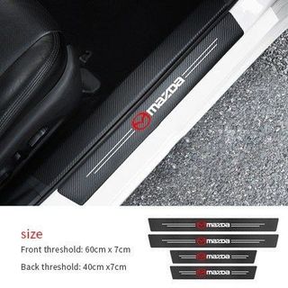 Sét 9 miếng dán bậc cửa HONDA có vân carbon dán full keo chống trầy tốt Kim Huệ Yêu Xe