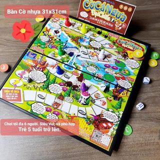 Cờ cá ngựa đại chiến-Foxi-Boardgame-mới lạ-độc đáo-chơi phiêu lưu-quà tặng cho bé-kết nối gia đình