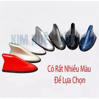 12 màu - Ăng ten vây cá mập hàng cao cấp loại 1 có gioăng cao su chính hãng hybrid - chuẩn màu đỏ đô- Kim Huệ Yêu Xe