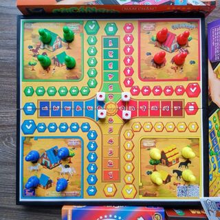 Cờ cá ngựa đại chiến-Foxi-Boardgame-mới lạ-độc đáo-chơi phiêu lưu-quà tặng cho bé-kết nối gia đình