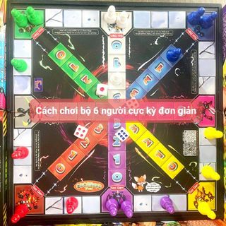 Cờ cá ngựa đại chiến-Foxi-Boardgame-mới lạ-độc đáo-chơi phiêu lưu-quà tặng cho bé-kết nối gia đình