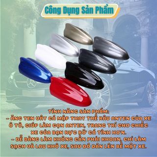 (size to ) Ăng ten vây cá mập chụp lớn, Ăng ten cho xe SUV cỡ lớn SUV, Sorento, Tucson, CX5...- Kim Huệ Yêu Xe