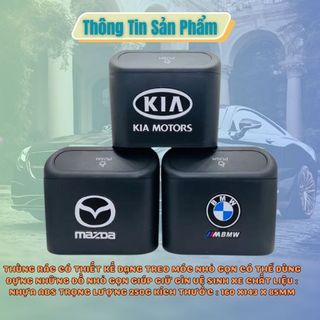Thùng rác mini có 19 hãng xe ô tô - đa năng tiện ích Kim Huệ - Yêu Xe