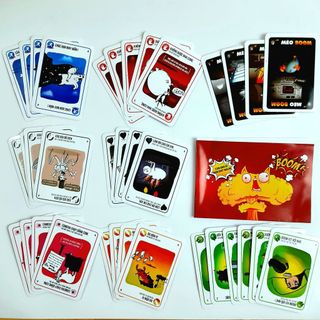 Board game-Mèo Boom-Mèo Nổ-Exploding kittens-Foxi-trò chơi gia đình-bạn bè-hấp dẫn-kịch tính