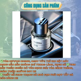 [Có sẵn] Máy Khuếch Tán Tinh Dầu Tự Động Tích Điện MAIJUEKA Ô TÔ Chứa 160ML Tinh Dầu Với 3 Chế Độ Phun Tắt Mở Cảm Ứng