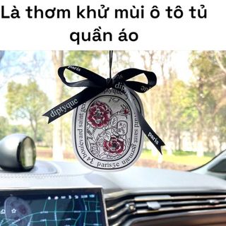 Nước Hoa Khô - Dây Thơm Treo Xe Hương Nước Hoa Pháp Khử Mùi Nội Thất Ô Tô,Tủ Quần Áo,Phòng Ngủ -Kim Huệ Yêu Xe