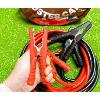 Bộ 2 dây câu bình ắc quy xe ô tô - dài 4m mỗi dây - chịu tải 2000AMP- Kích Điện Acquy Cứu Hộ Ô Tô- Kim Huệ Yêu Xe