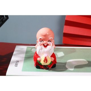 Bộ 5 Ông Tượng Thần Tài ( Phúc - Lộc - Thọ - Tài - Hỷ )-Trang Trí Ô TÔ Nhà Cửa-Mang Lại May Mắn