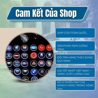Bộ 2 đèn led cảm biến chiếu logo gắn cửa xe ô tô - Đèn led cảnh báo mở cửa xe có logo- Kim Huệ Yêu Xe