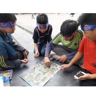Board game-Đi tìm kho báu phần 2 Foxi-đồ chơi gia đình tương tác tư duy-quản trị niềm tin