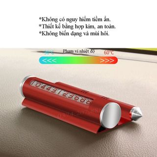 Bảng Số Điện Thoại Ô Tô 4in1 Có Giá Đỡ, Tặng Kèm Sáp Thơm Kiêm Búa Phá Kính Chất Liệu Kim Loại Cao Cấp- Kim Huệ Yêu Xe