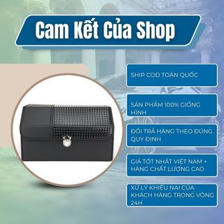 Thùng Đựng Đồ Cốp Sau Ô Tô Bọc Da Cao Cấp - Có Thể Gấp Gọn Tiện Lợi - Kim Huệ - Yêu Xe