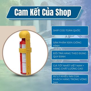 Bình chứa cháy cứu hỏa mini dung tích 500ml cho ô tô,xe hơi tiện dụng: An toàn xe cộ trong tầm tay- Kim Huệ Yêu Xe