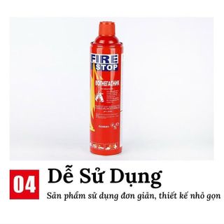 Bình chứa cháy cứu hỏa mini dung tích 500ml cho ô tô,xe hơi tiện dụng: An toàn xe cộ trong tầm tay- Kim Huệ Yêu Xe