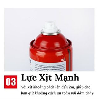 Bình chứa cháy cứu hỏa mini dung tích 500ml cho ô tô,xe hơi tiện dụng: An toàn xe cộ trong tầm tay- Kim Huệ Yêu Xe