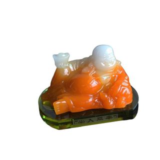 Trang Trí Taplo - Tượng Ông Di Lặc Ngọc Đặt Bàn Làm Việc Mang Lại May Mắn Cho Chủ Nhân - Vật Phong Thuỷ - Kim Huệ Yêu Xe