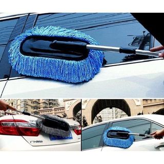 Chổi Lau Rửa Xe Ô Tô - Chổi Lau Dọn Chuyên Dụng, Chổi Lau Bụi Sợi Dầu Ô Tô Tiện Lợi Kim Huệ - Yêu Xe