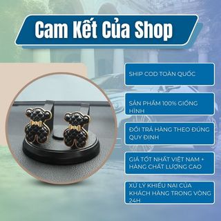 Giá Đỡ Điện Thoại xoay 360 độ Đính Đá Hoa Trà - Gấu Bearik-kiêm bảng ghi số điện thoại cao cấp để taplo ô tô