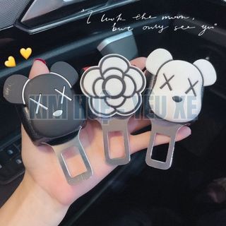 Chốt Cài Dây An Toàn Ngắt Chuông Cảnh Báo - Đầu Cắm Nối Tiếp - Chốt chồng - Hình Ngộ Nghĩnh - Kim Huệ Yêu Xe