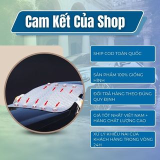 Bạt che nắng kính lái ô tô 3 lớp, Tấm Che Nắng Kính Lái Có Tới 9 Nam Châm Hút từ Chống Rơi Kim Huệ - Yêu Xe