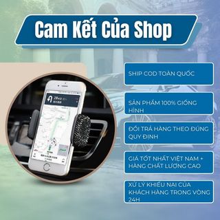 Giá Đỡ Điện Thoại Đính Đá Sang Trong - Xoay 360 Độ Thông Dụng Cho Xe Hơi- Kim Huệ Yêu Xe