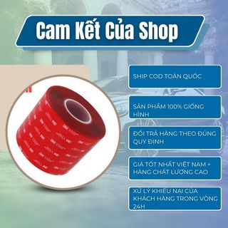 Băng dính 2 mặt chuyên dụng cho ô tô xe hơi, băng keo dán cường lực siêu dính nhiều size- Kim Huệ Yêu Xe