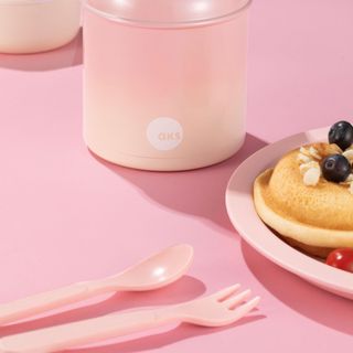 Bình đựng thực phẩm giữ nhiệt cao cấp thương hiệu AKS - dung tích 550ml - kiểu dáng hiện đại, màu sắc trẻ trung