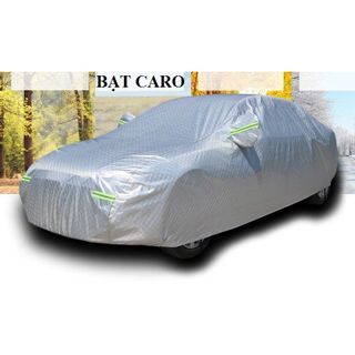 Bạt phủ toàn xe tráng nhôm CARO 3 lớp chống xước, chống nắng, chống cháy cho ô tô xe bán tải Kim Huệ - Yêu Xe