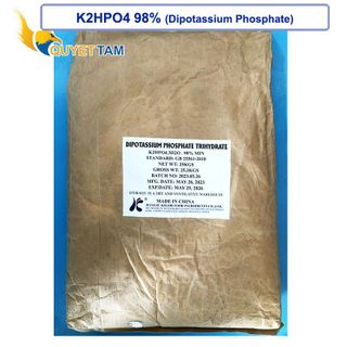 K2HPO4 - DiPotassium Hydrogen Phosphate K2HPO4 98%, Trung Quốc, 25kg/bao giá sỉ