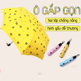 Dù UV Hình Gấu