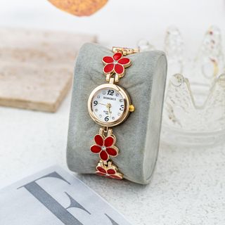 Lắc Đồng Hồ Thời Trang Hongrui Nữ Hoa