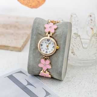 Lắc Đồng Hồ Thời Trang Hongrui Nữ Hoa
