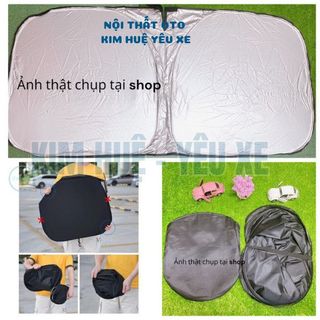 Tấm che nắng kính lái bên trong gấp gọn MẪU MỚI thông minh chống nắng tia cực tím UV chiếu vào xe bảo vệ xe