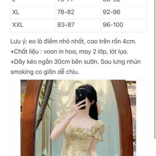 Đầm dự tiệc chất liệu voan in hoa cao cấp, mềm mại, sang trong,thanh lịch N52