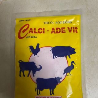 Calci ADE 220g, bổ sung canxi, vitamin cho chó, mèo, gia súc, gia cầm giá sỉ