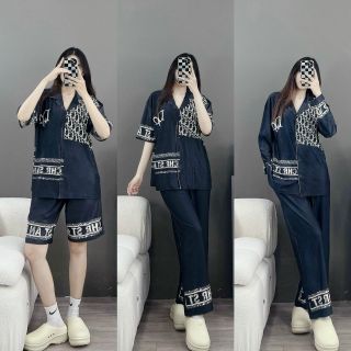 Bộ thun bizama lụa dài bigize