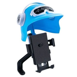 KẸP ĐIỆN THOẠI TRÊN XE MÁY KÈM NÓN N2 (CHÂN GƯƠNG) KẸP + NÓN