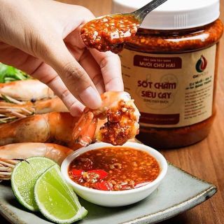 SỐT CHẤM CHỦ HẢI (MUỐI CHÚ HẢI) SIÊU CAY, NGON TUYỆT HẢO 500G - HGS